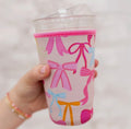 Coquette Bow Drink Sleeve