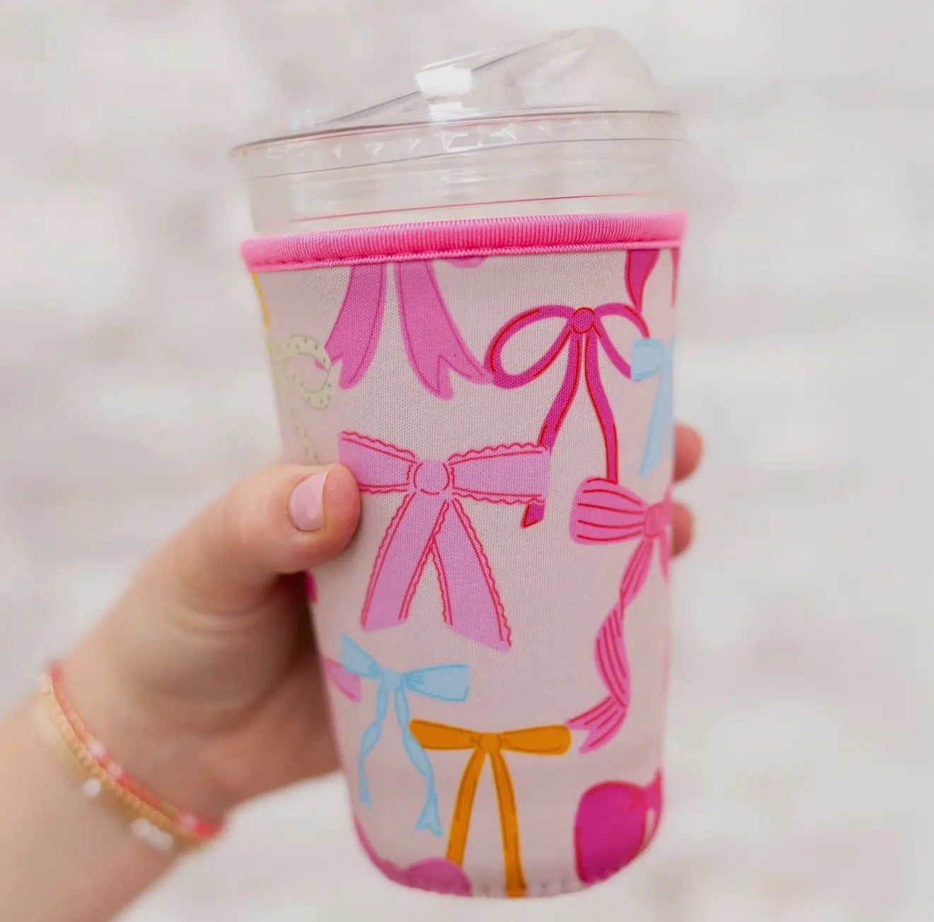 Coquette Bow Drink Sleeve