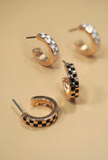 Checkered Hoops