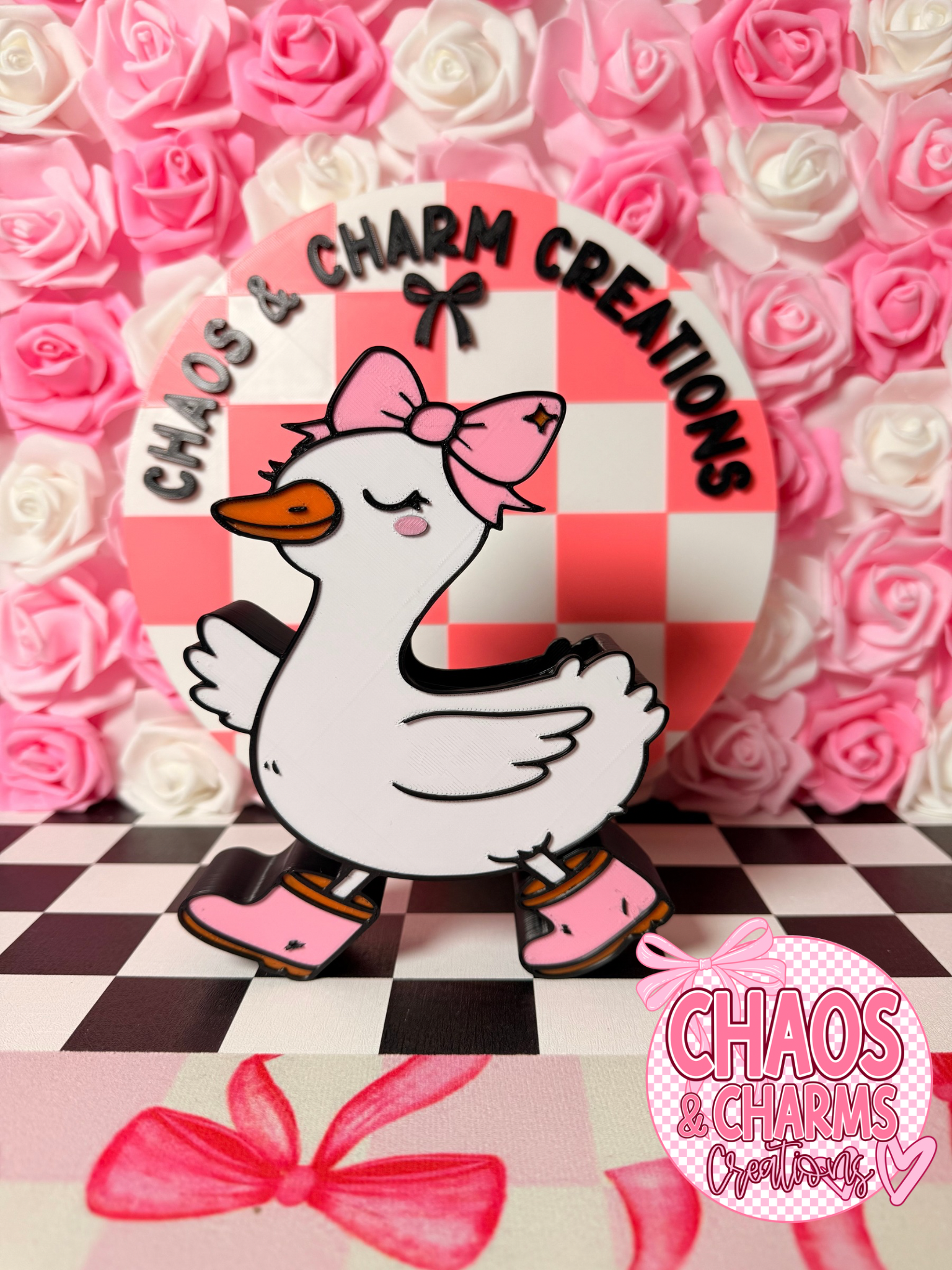 Pretty Goose 3D Pen Holder