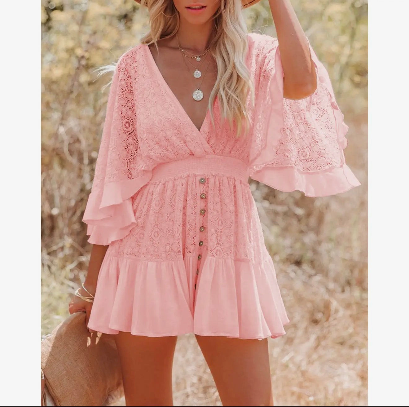 Lace Mini Dress