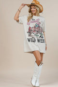 Wild West T Shirt Dress