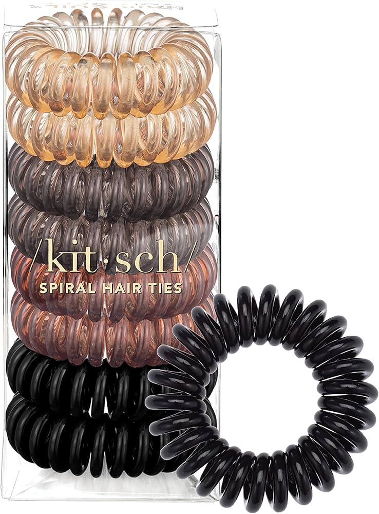 Kitsch spiral hair ties