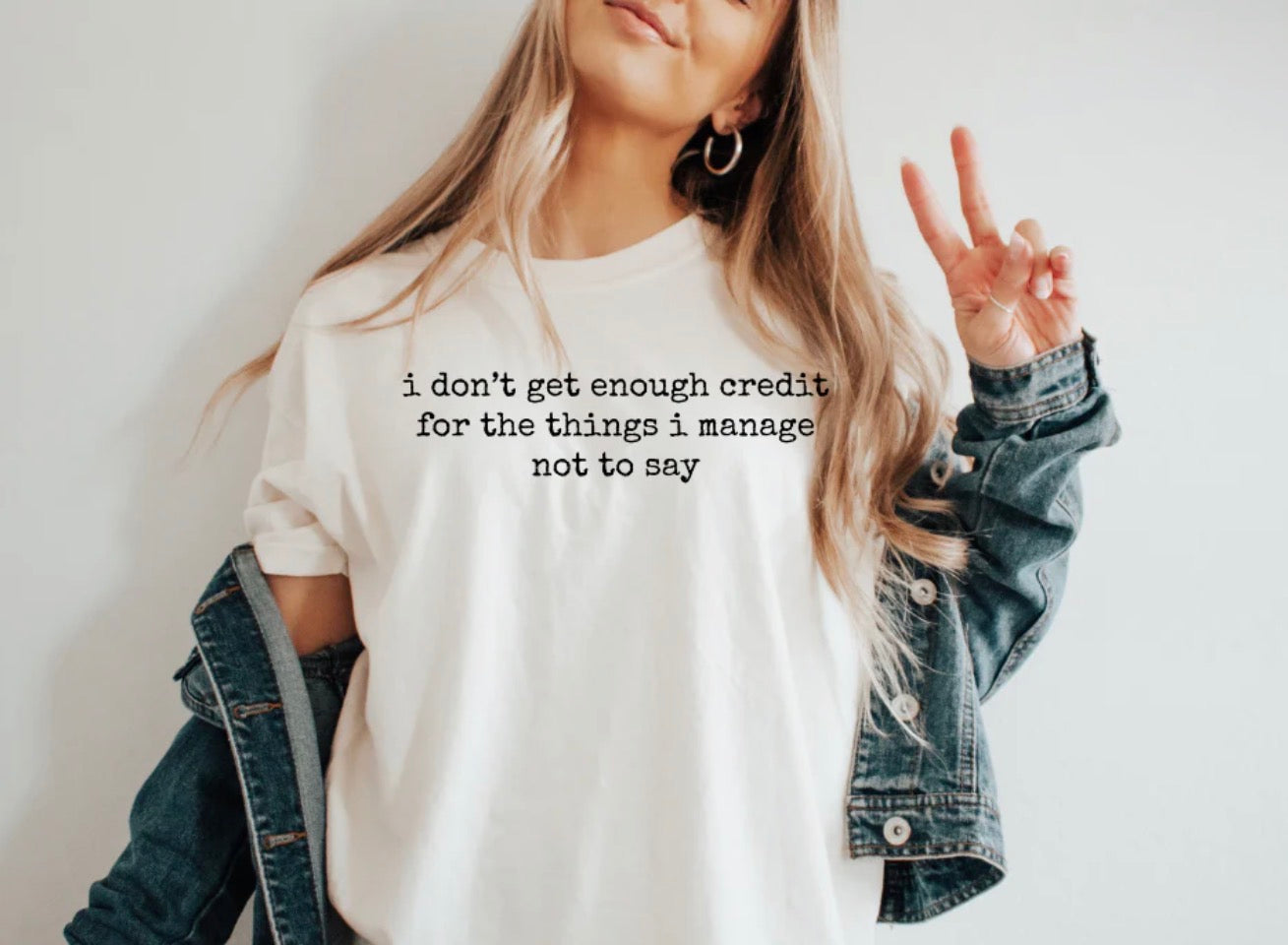 Enough Credit Tee