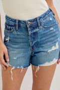 Judy Blue High Waisted Magic Cut Off Shorts
