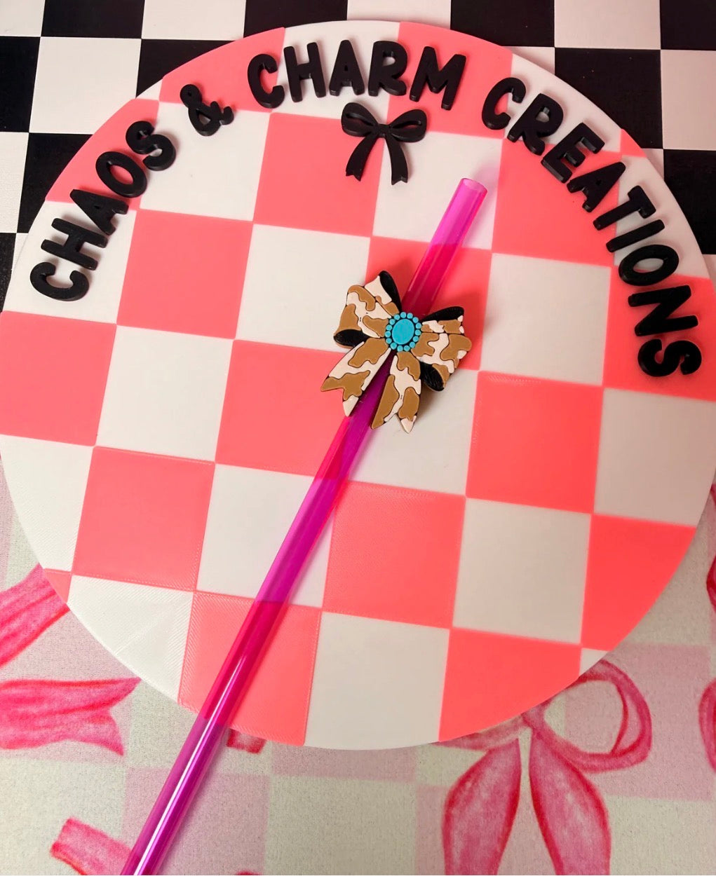 Straw Toppers Made By Jess