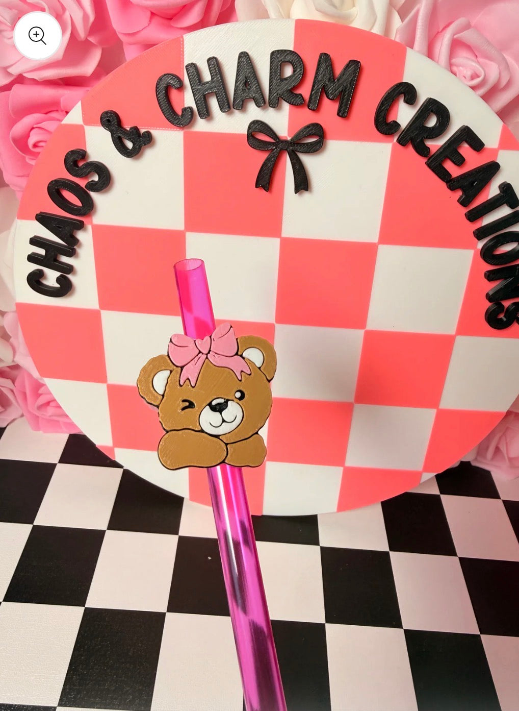 Straw Toppers Made By Jess