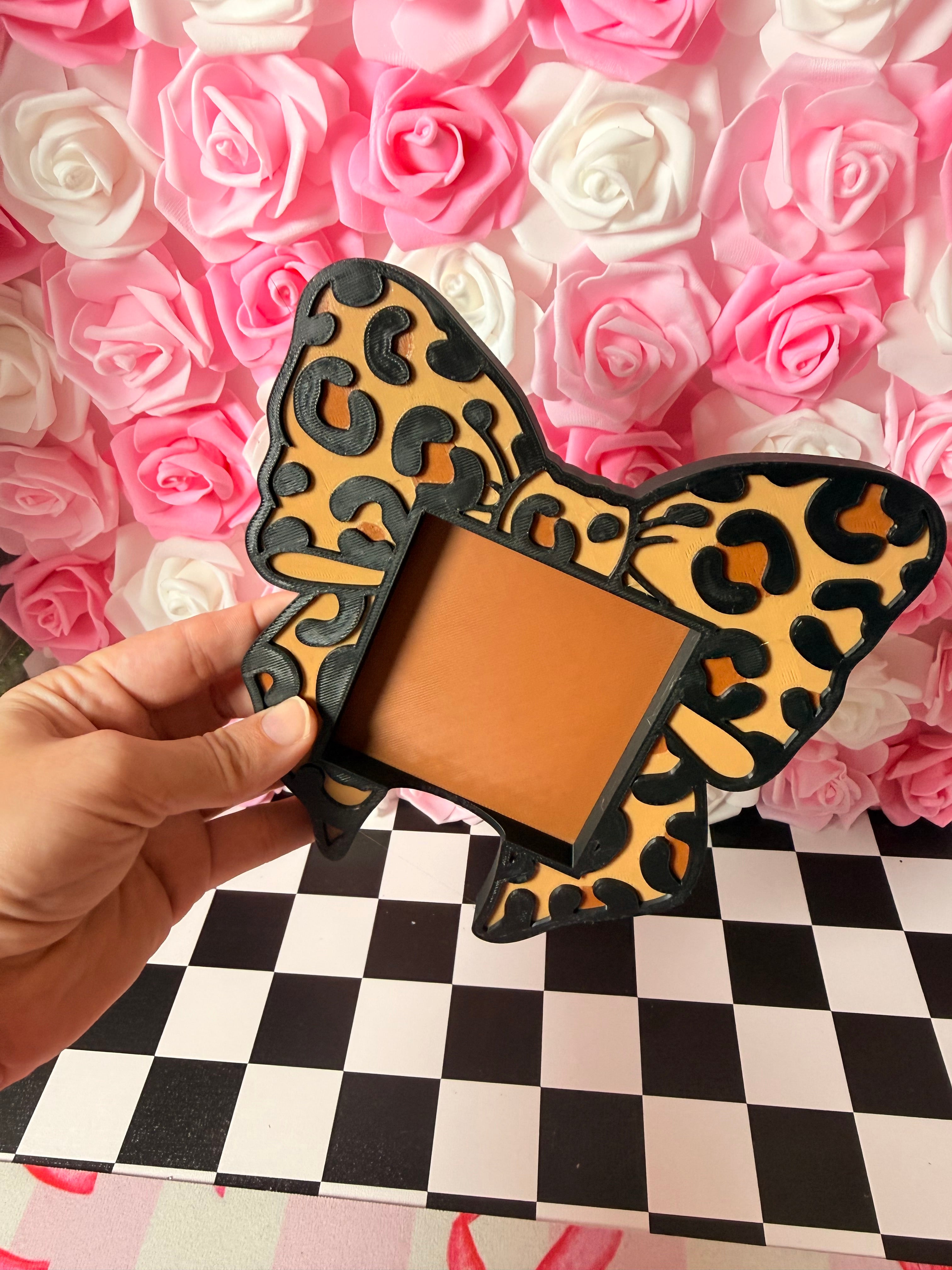 Cheetah Pen holder & Post-It Set