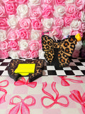 Cheetah Pen holder & Post-It Set